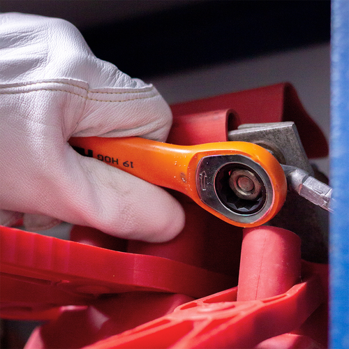 Insulated Ring Ratchet Wrench No 14 3