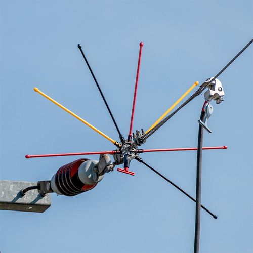 Bird Protection System- C, pręt długi, czarny 3