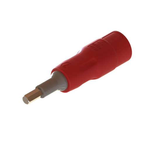 HNI Hybrid 1/2 inch Allen Short Socket No 7 2