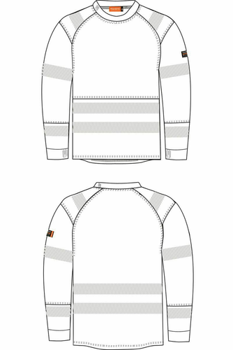 TRANEMO Long Sleeve T-shirt Trudnopalny 508289 ELIM: 3,9 cal/cm2 3