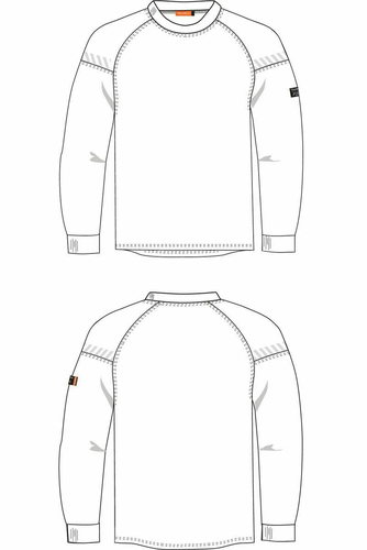TRANEMO Long Sleeve T-shirt Trudnopalny 636286 ELIM: 8,3 cal/cm2 3