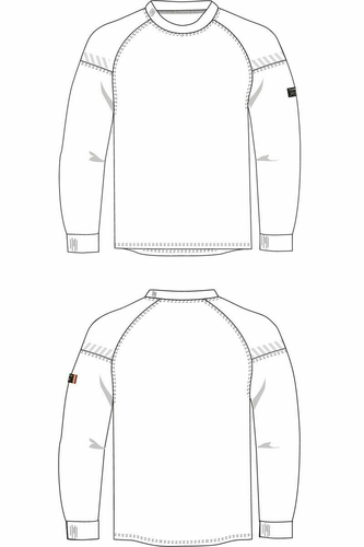 TRANEMO Long Sleeve T-shirt Trudnopalny 637289 ELIM: 3,9 cal/cm2 4