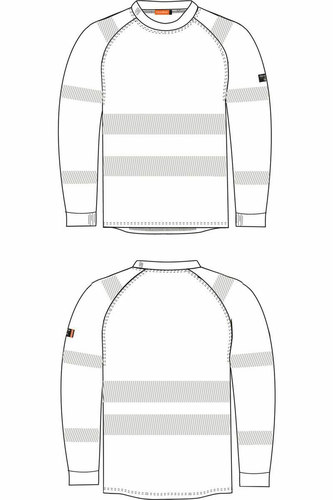 TRANEMO Long Sleeve T-shirt Trudnopalny 508789 ELIM: 3,9 cal/cm2 3