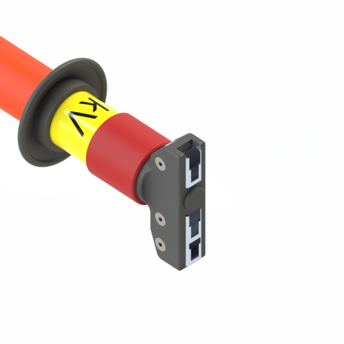 Insulating stick with universal head, 2,1 m 2