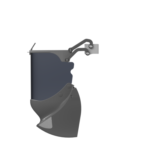 E40HT Face Shield for H114 Helmet 2