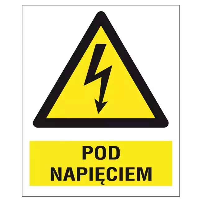 Sign on PVC board - LIVE, 148x210 mm 1