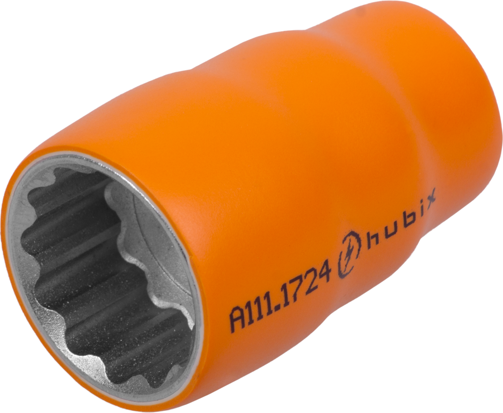 HN Insulated 1/2" inch Short Socket Wrench, size 24 1