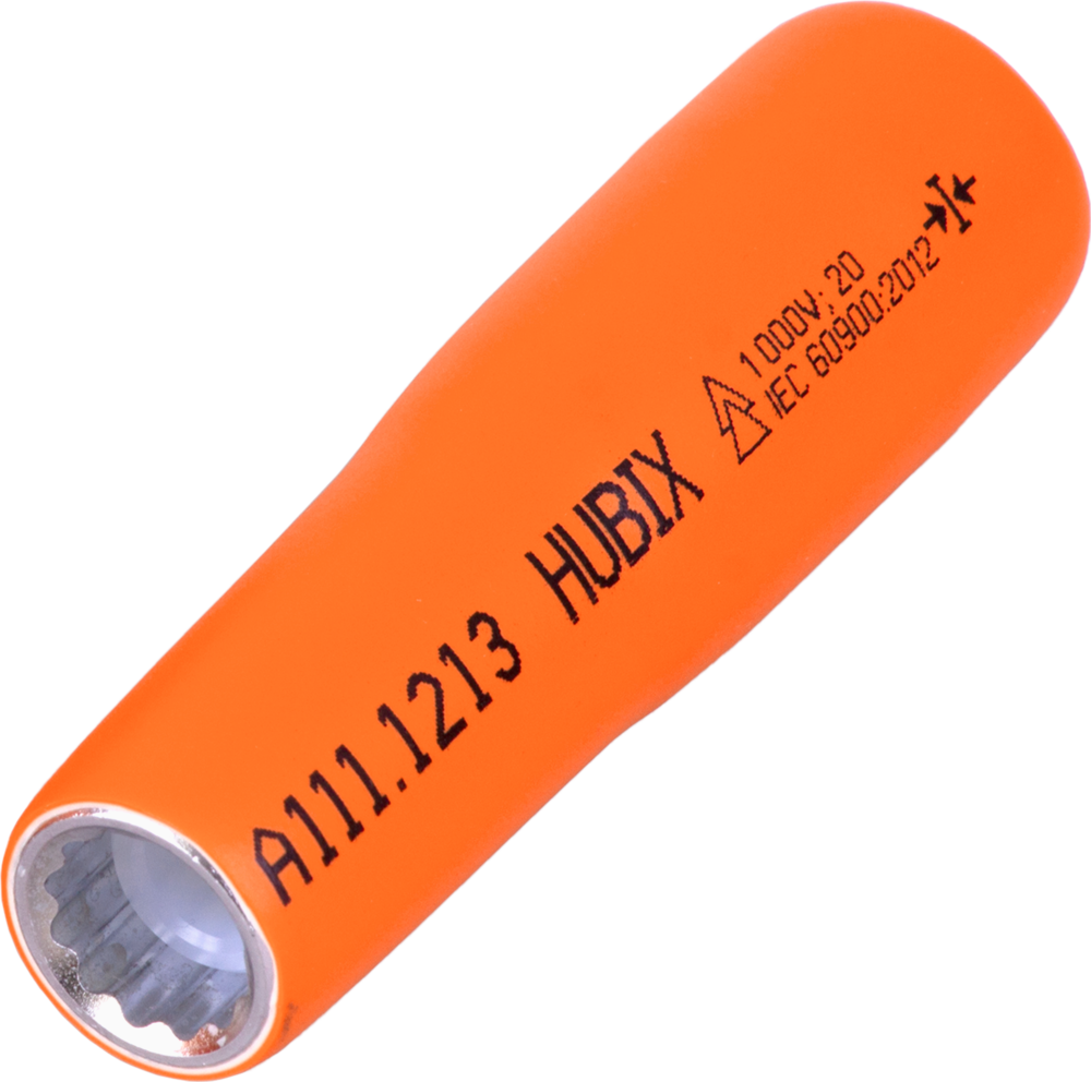 HNLS Izolowana nasadka długa 1/2" specjalna nr 13, do 1 kV AC / 1,5 kV DC 1