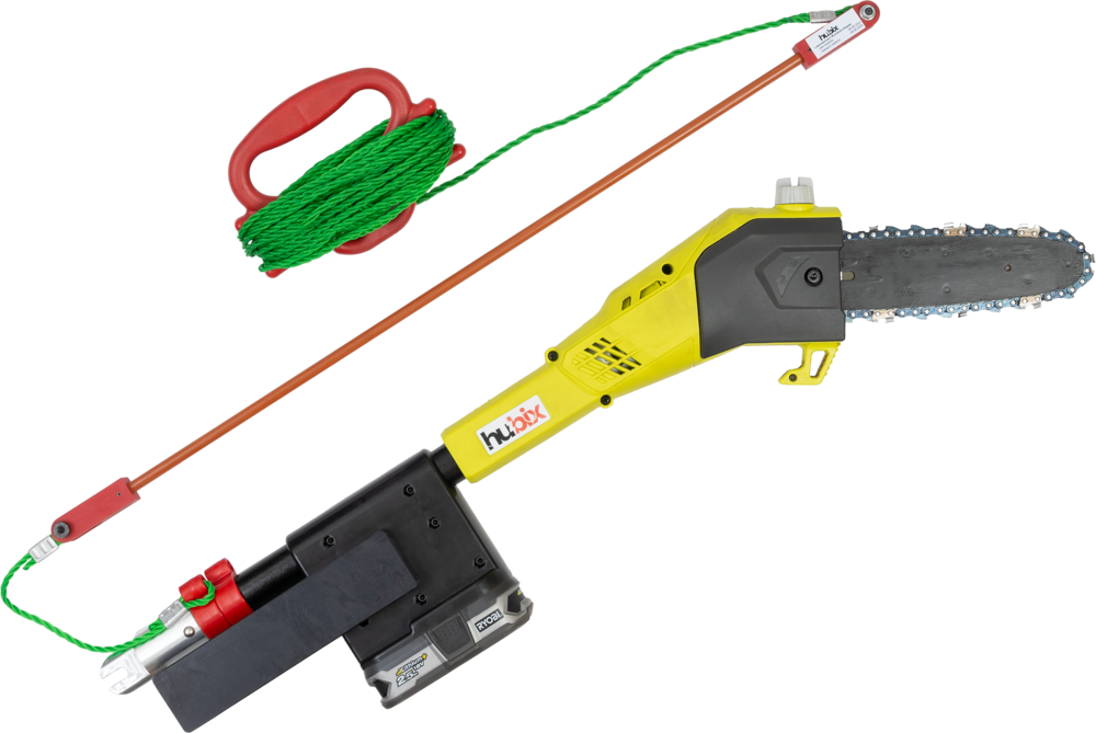 Set for removing branches near live electrical power equipment: cordless saw + accessories 1