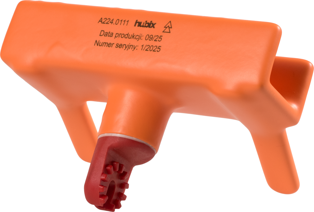 Handle for mounting insulating barriers 1