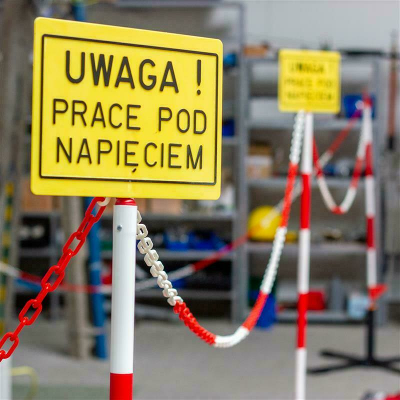 Zestaw do wygradzania miejsca pracy 1