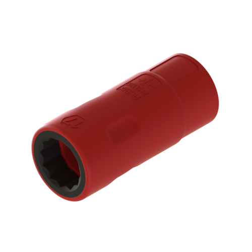 Hybrydowa nasadka krótka ½”, rozmiar 17 1