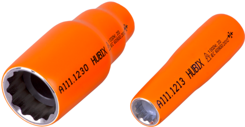 HNLS Izolowana nasadka długa 1/2" specjalna nr 17, do 1 kV AC / 1,5 kV DC 1