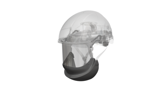 E40HT Face Shield for H114 Helmet 1